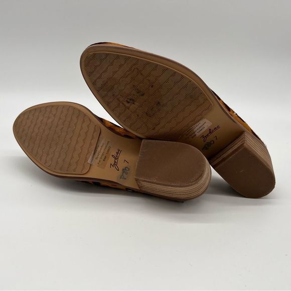 Zodiac Dyed Cow Hide Mules - Picture 7 of 13